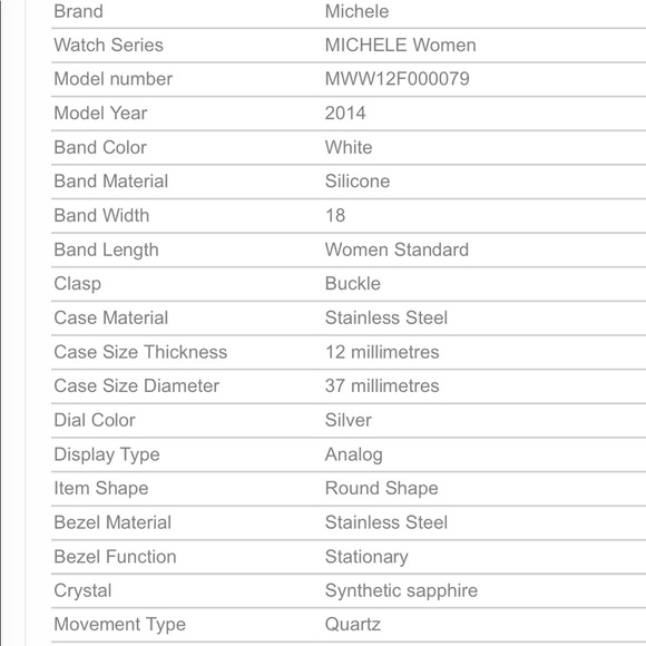 Michael white silver MWW12F000079 - Picture 4 of 4